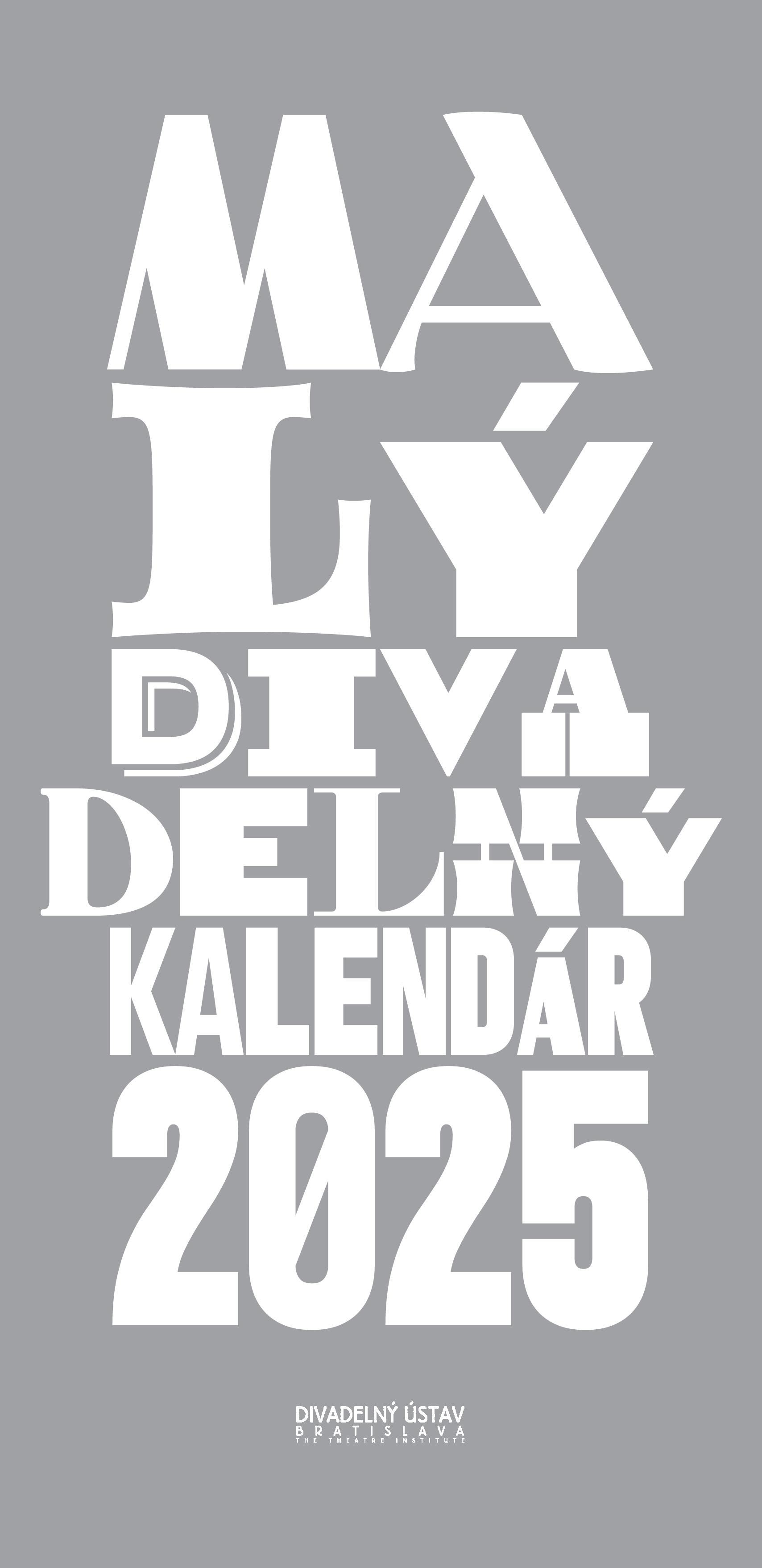 Malý divadelný kalendár 2025