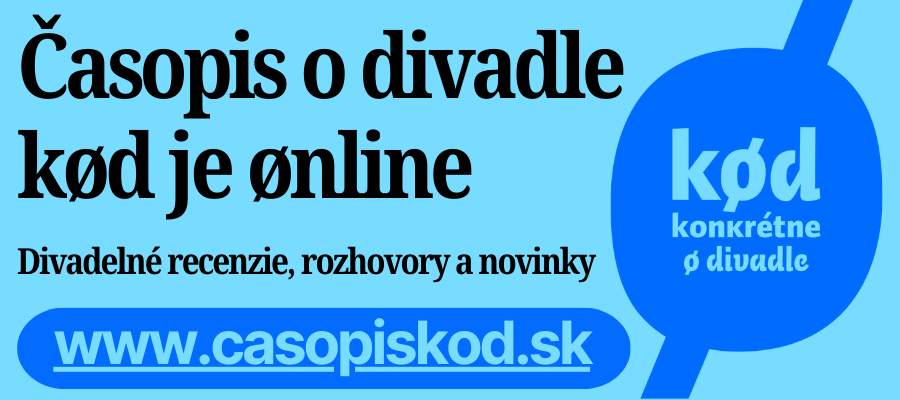 časopis kød – konkrétne o divadle je online