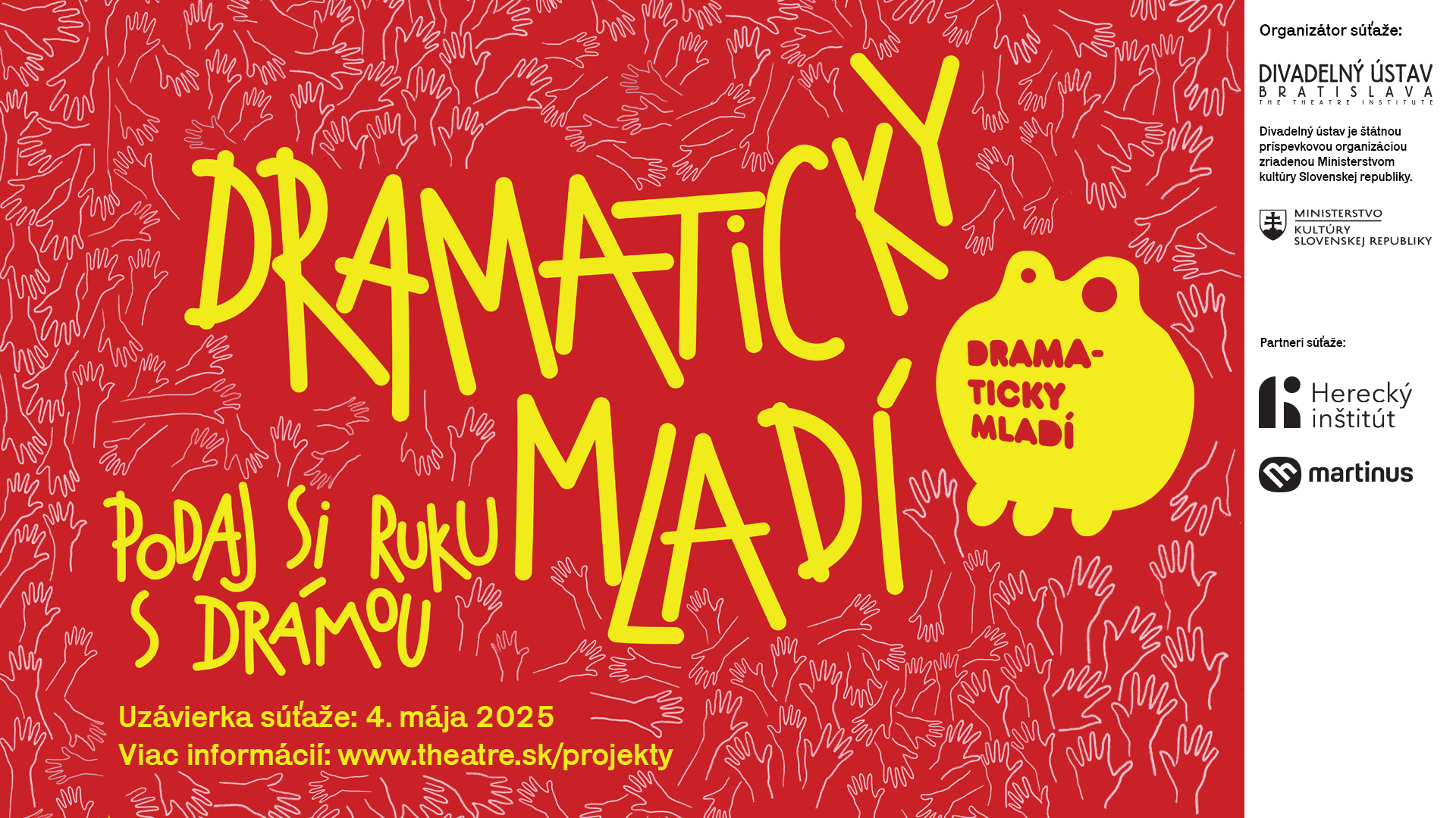 Dramaticky mladí 2025 banner