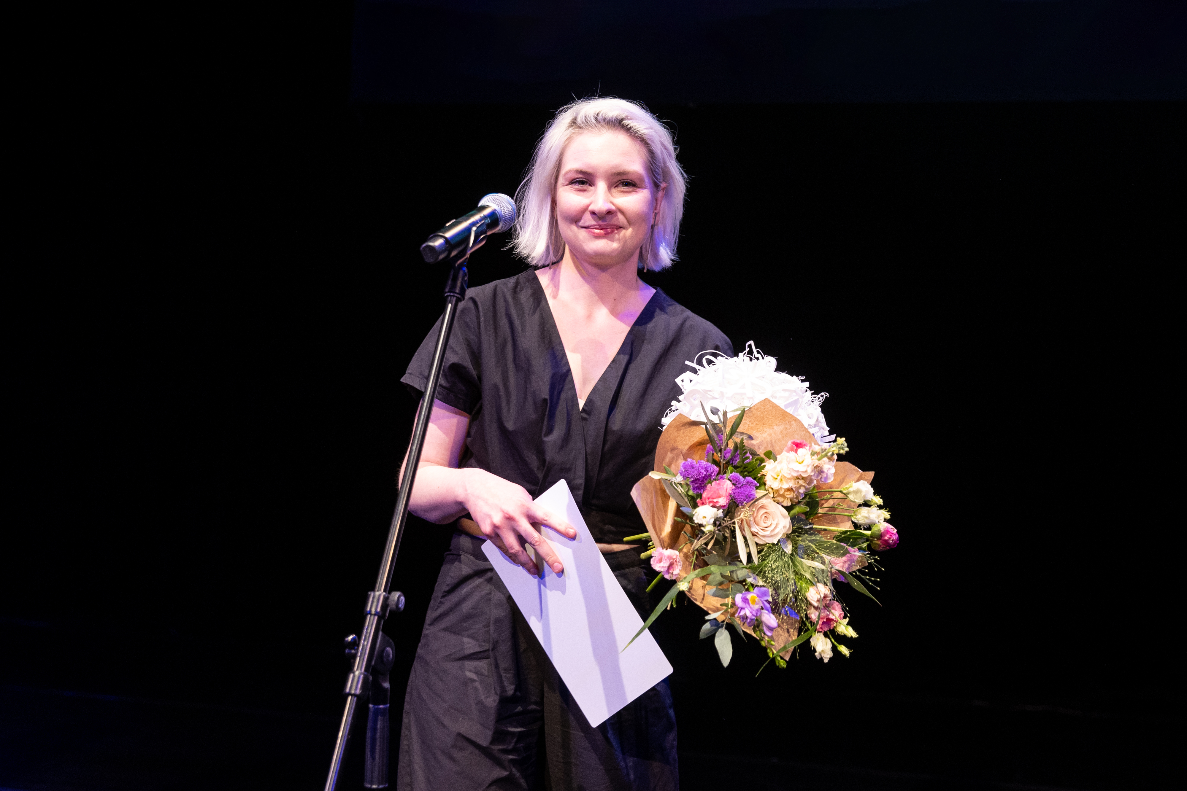 režisérka Barbora Chovancová prevzala Grand Prix pre Divadlo LUDUS, foto Tibor Géci