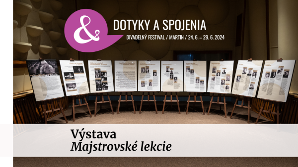 Výstava venovaná režisérovi Ľubomírovi Vajdičkovi a komentované sprievody na festivale DOTYKY A SPOJENIA 