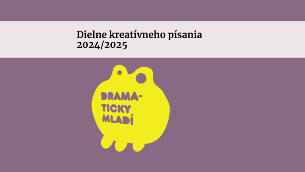 Dielne kreatívneho písania 2024/2025